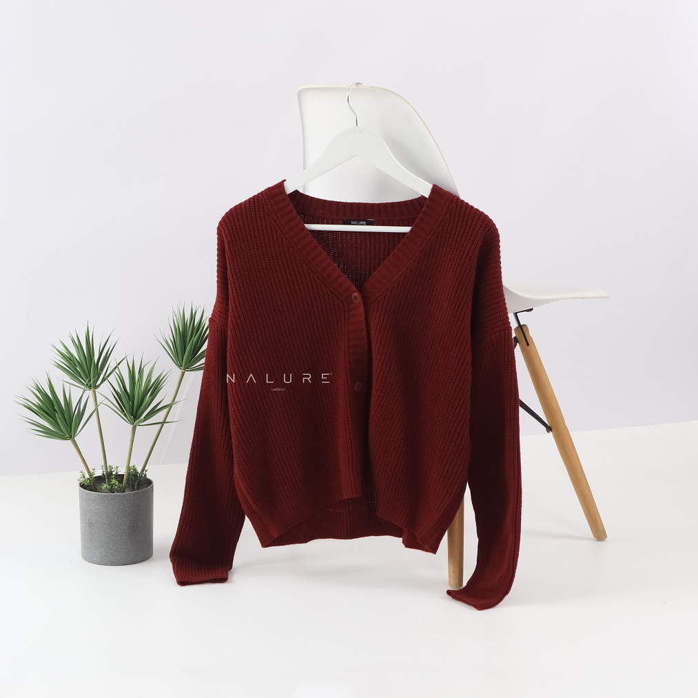 Nalure Lab Nalure Cardigan Front Button