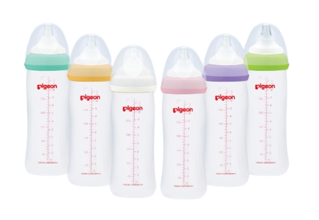 Botol Susu PP Wide Neck 330Ml W/ P-Plus Nipple 3