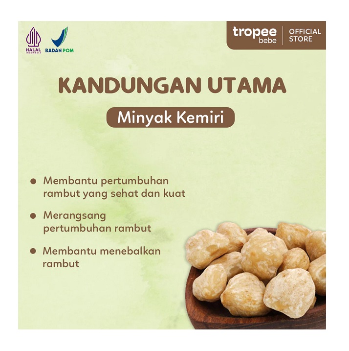 Mitra Sukses Bersama Distribusindo  Tropee Bebe Candlenut Oil