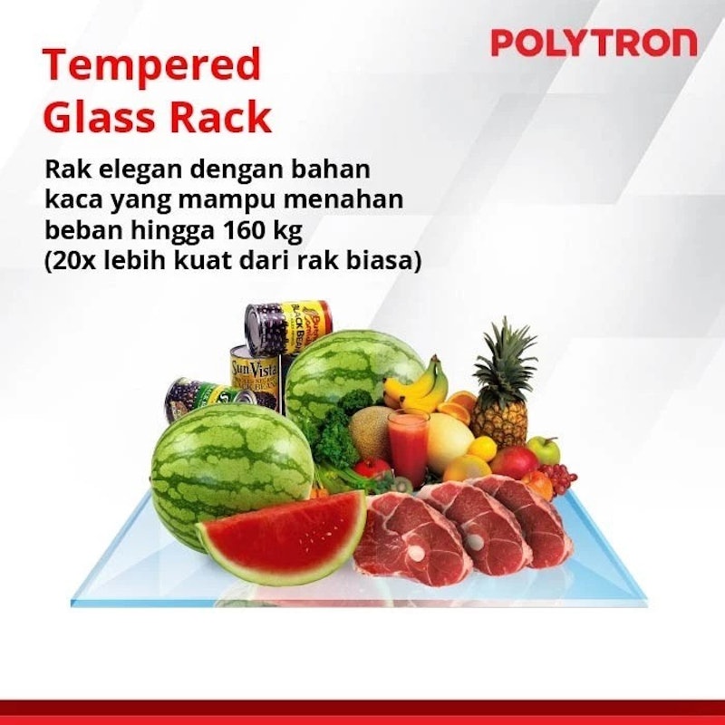 Polytron Kulkas Mini 50 Liter PRH 51R/X