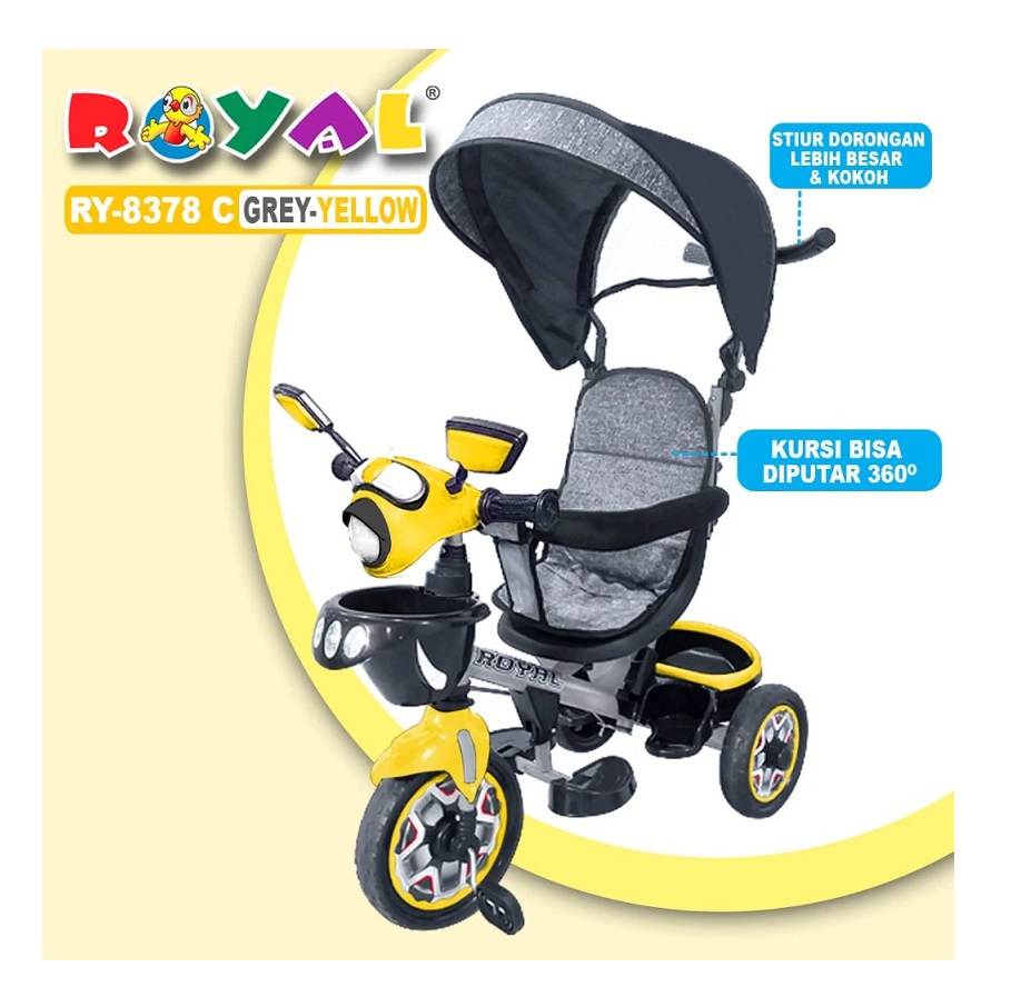 Royal Royal Stroller Bike RY-8378 C