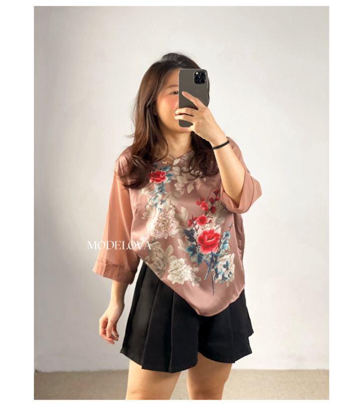 Longevity CNY Blouse 4