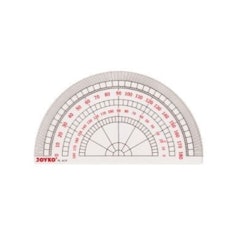 Acrylic Ruler Penggaris Busur