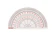 Joyko Acrylic Ruler Penggaris Busur 1
