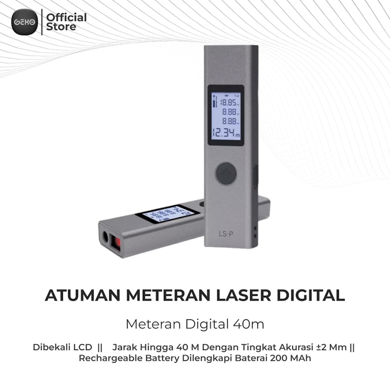 ATuMan Meteran Laser Digital 5