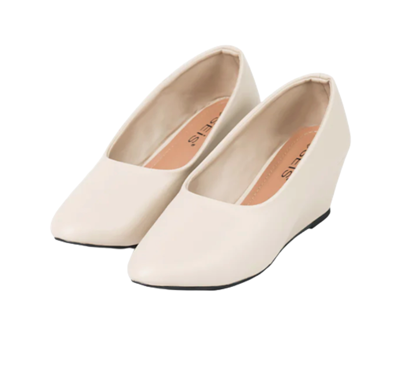 Sepatu sneakers 2025 wedges wanita