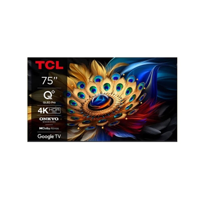 TCL 75 inch QLED 4K UHD Smart Google C655