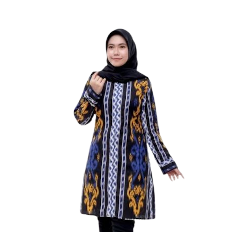 Tunik Motif Songket 4