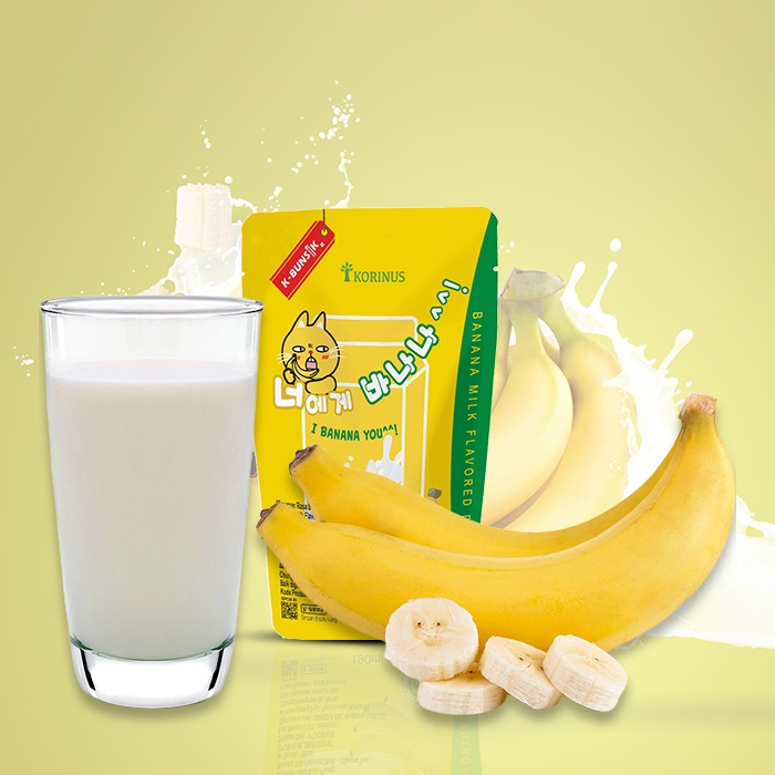 K-Banana Milk Flavored Drinks