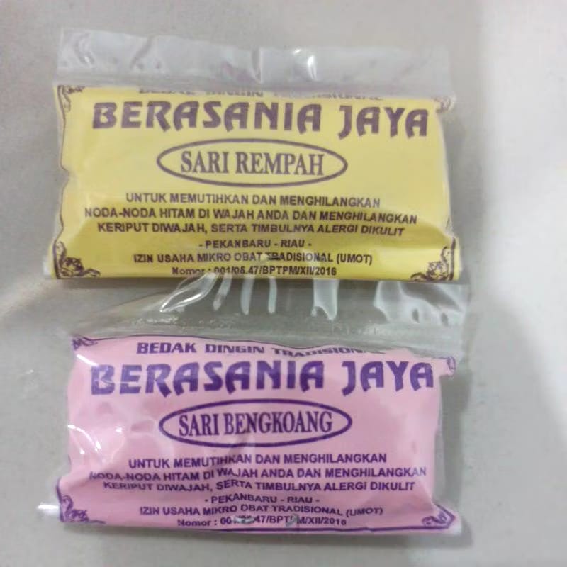 Berasania Jaya Bedak Dingin Tradisional