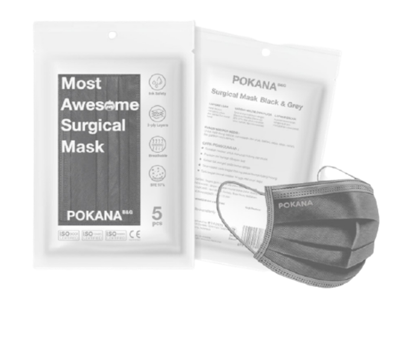 B&G 4-ply Earloop Medical Face Masker 3