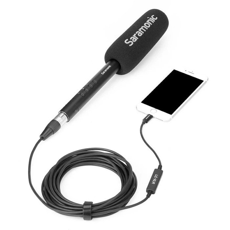 Saramonic LC-XLR Female XLR to Apple Lightning Mic Output Cable 2