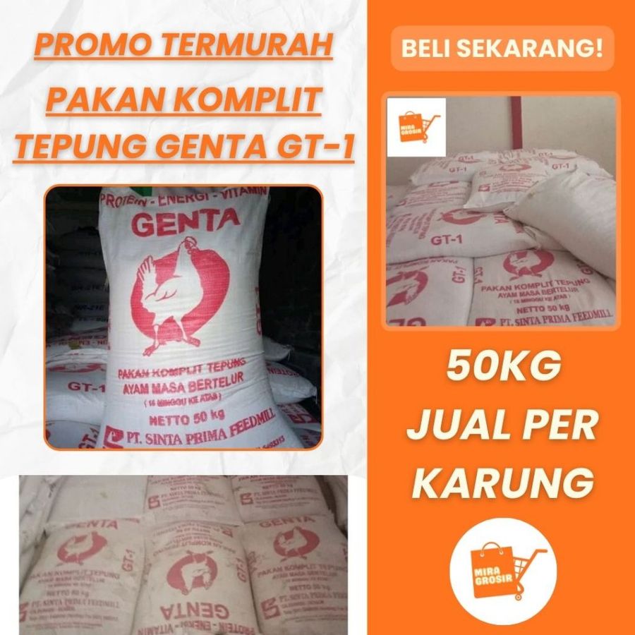Genta Pakan Komplit Tepung 2