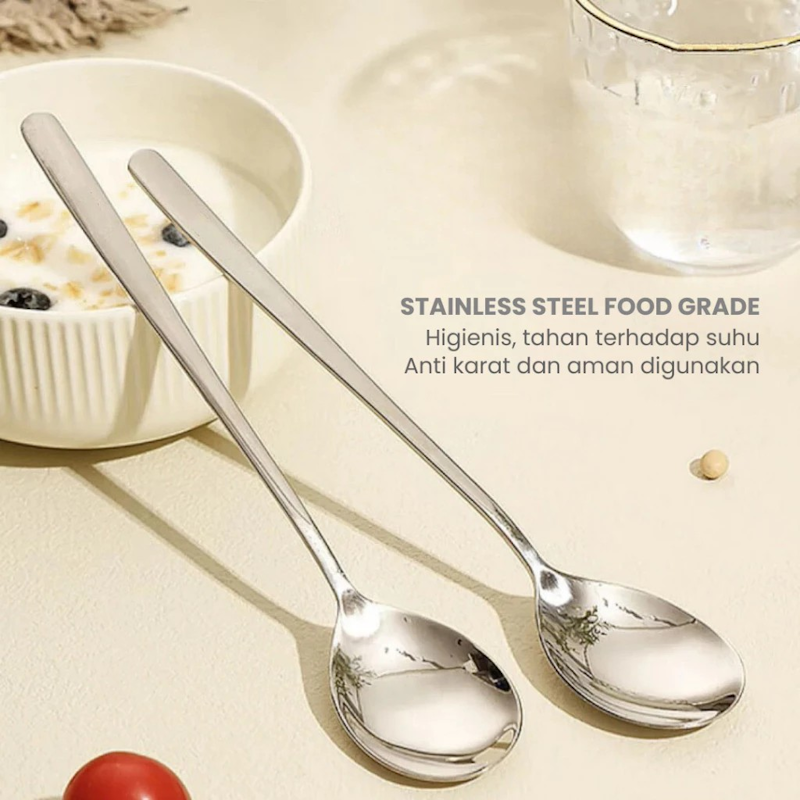 JOYCOOK Sendok Motif Silver 4