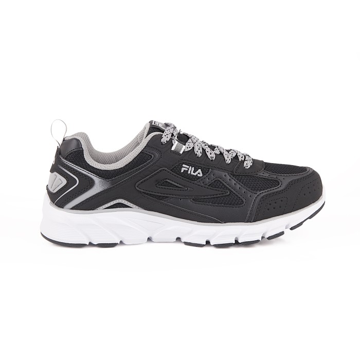 FILA Men's Running Hometown Black/White/Black 1