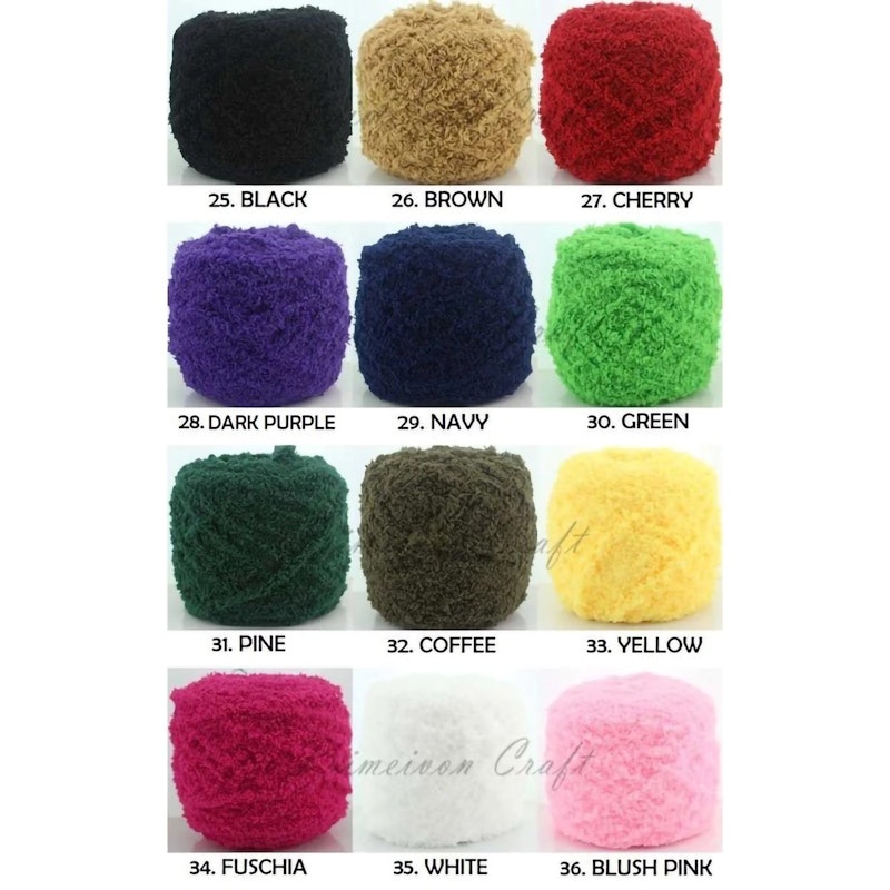 Coral Fleece Yarn 4