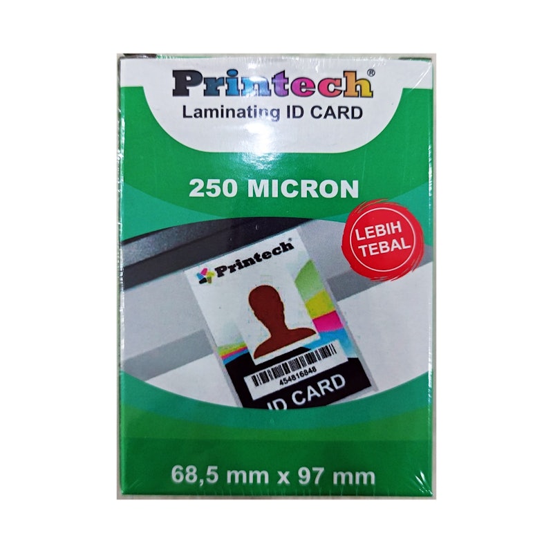 Laminating Film ID Card 250 Micron 1