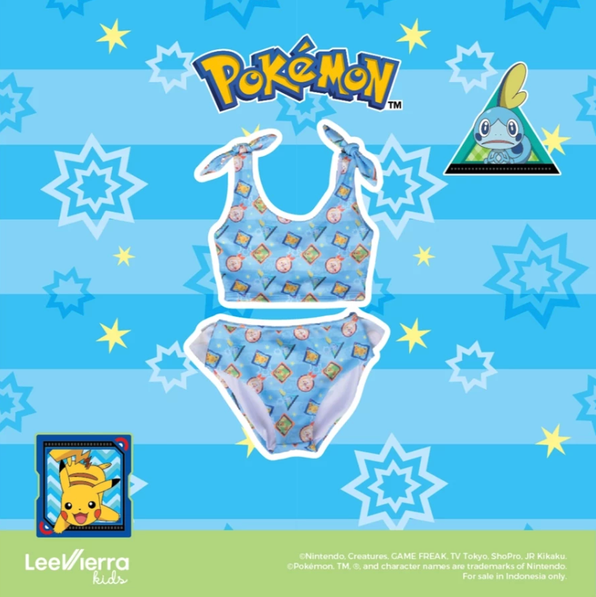 Lee Vierra Kids  Lee Vierra Pokémon Girls Swimwear - Pikachu Leotard