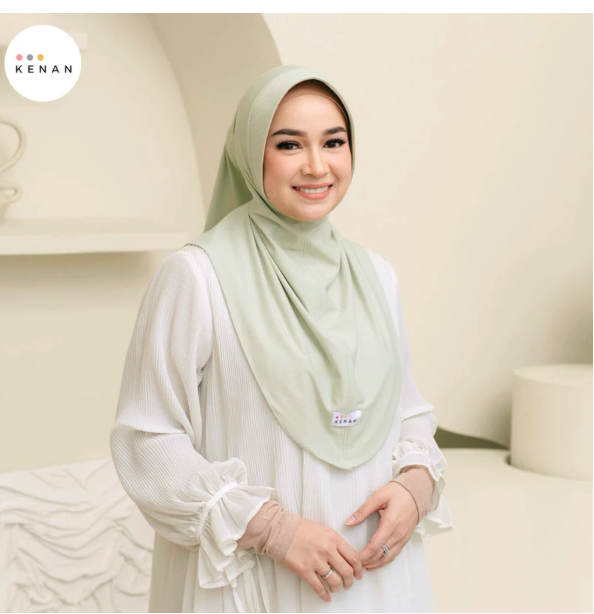Kenan Hijab Indonesia KENAN Lana Instan Hijab Bergo Daily