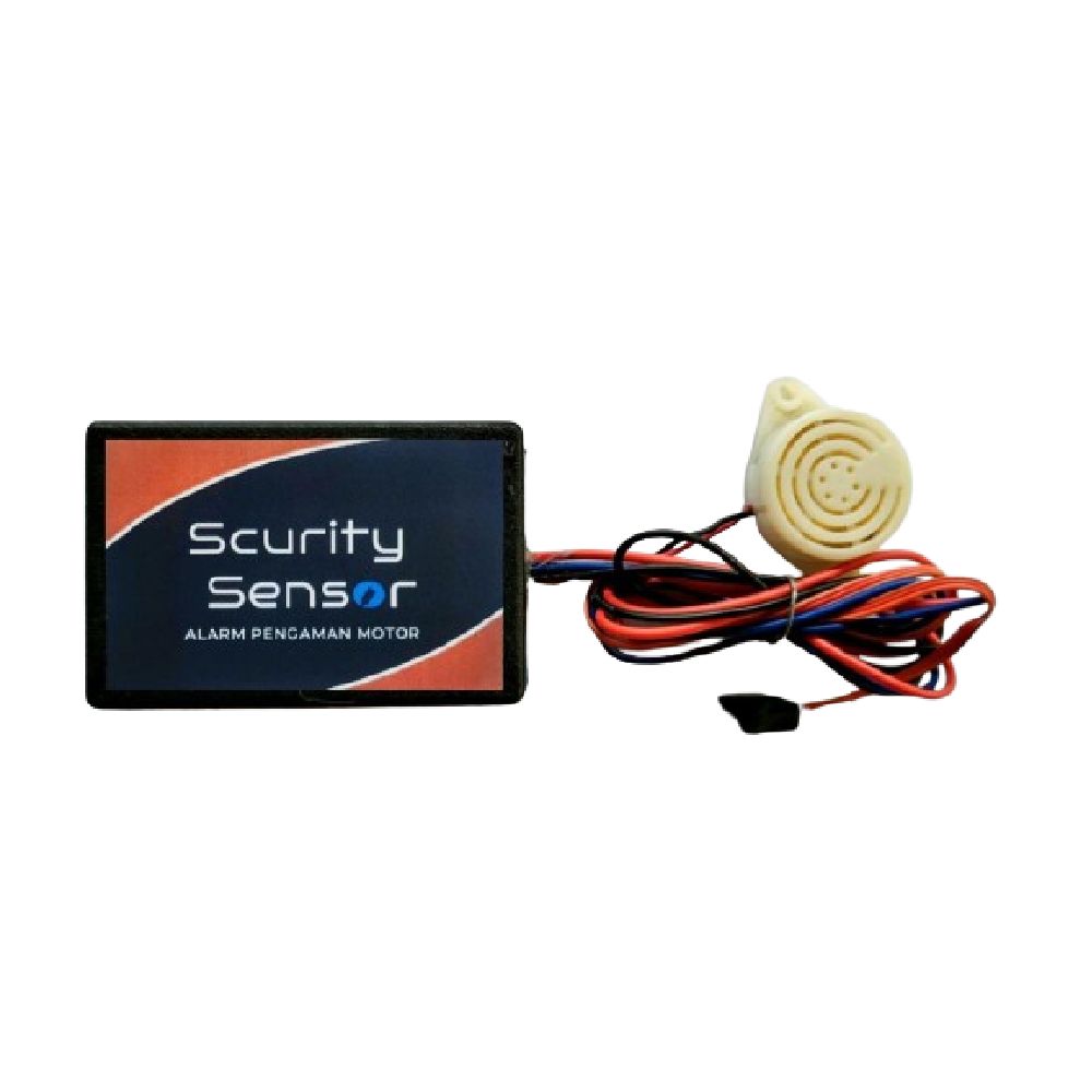 Scurity Sensor Alarm Pengaman Motor