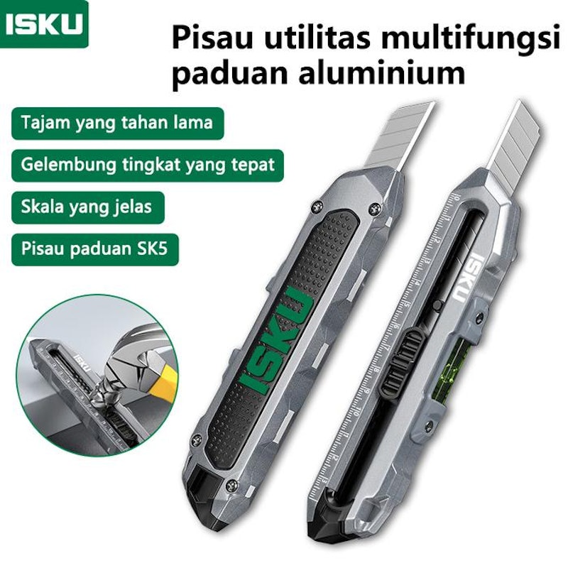 ISKU Utility Knife Multifungsi 5