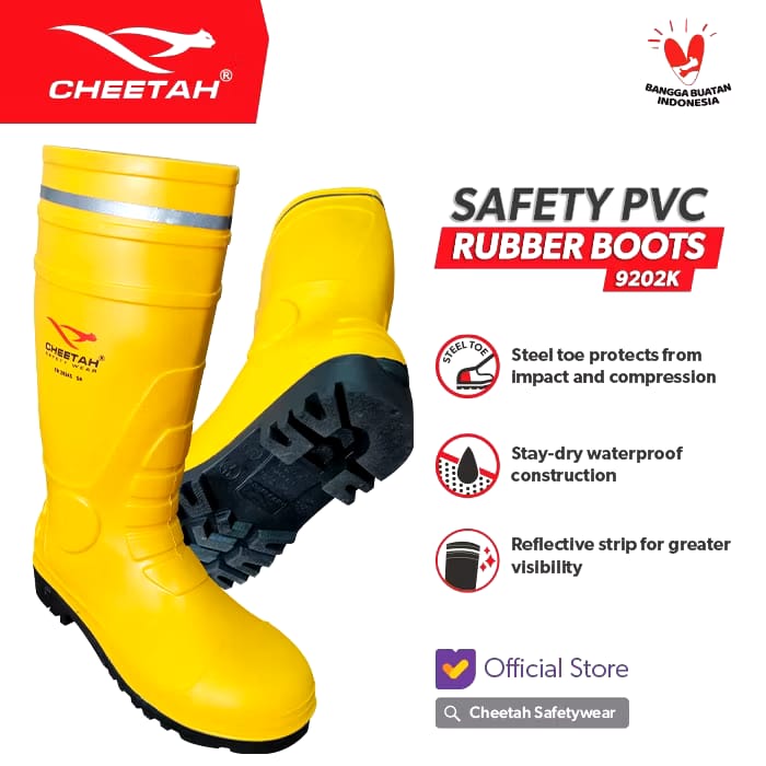Forta Larese CHEETAH Safety PVC Rubber Boots  9202K