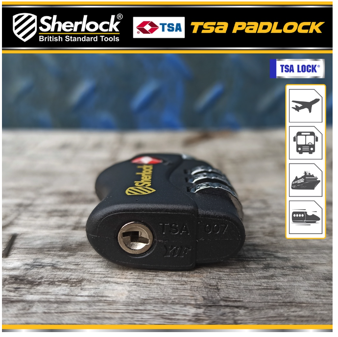 TSA Brass Padlock 2