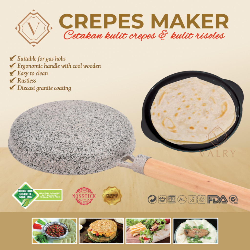  VALRY Crepes Maker