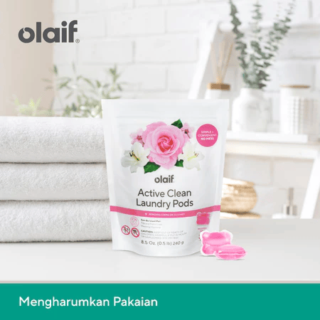 Laif Untuk Indonesia Olaif® Active Clean Laundry Pods