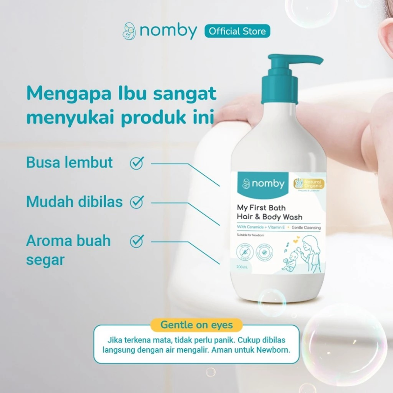 Nomby My First Bath Hair & Body Wash 3