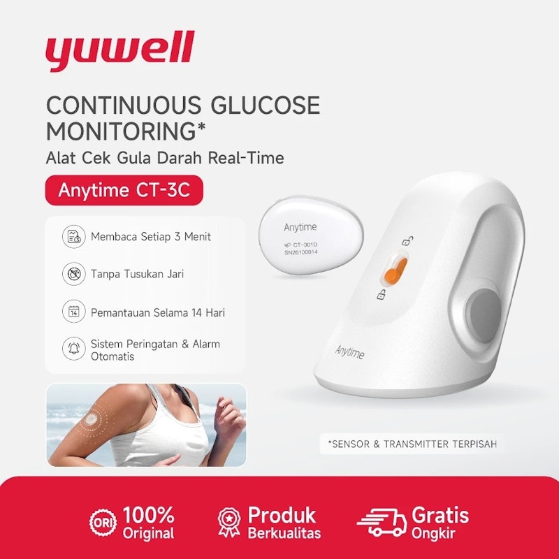 Yuwell Anytime Continuous Glucose Monitor 2