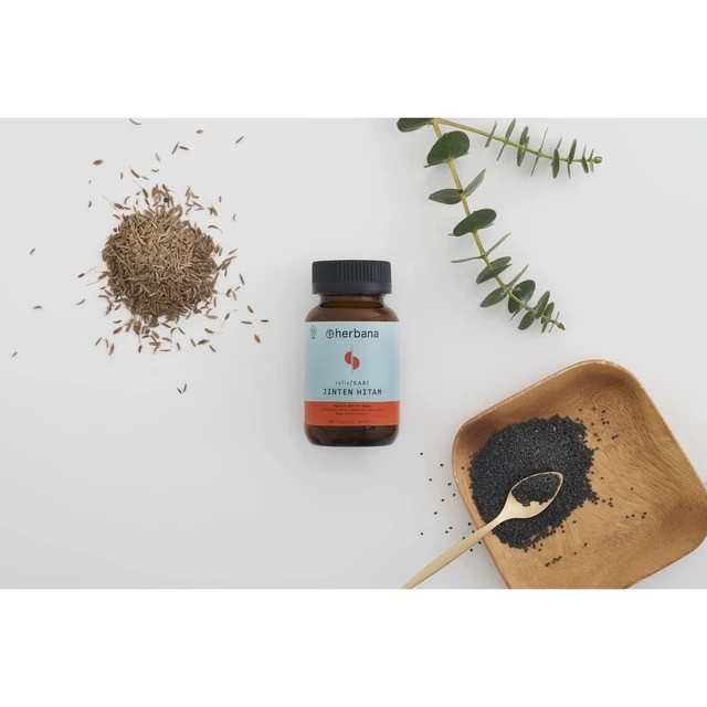 Herbana  Herbana Relief Sari Jinten Hitam