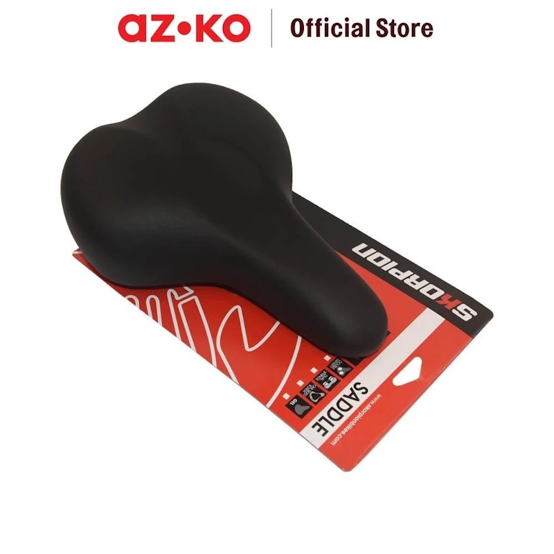 AZKO Skorpion Sadel Sepeda Comfort 4