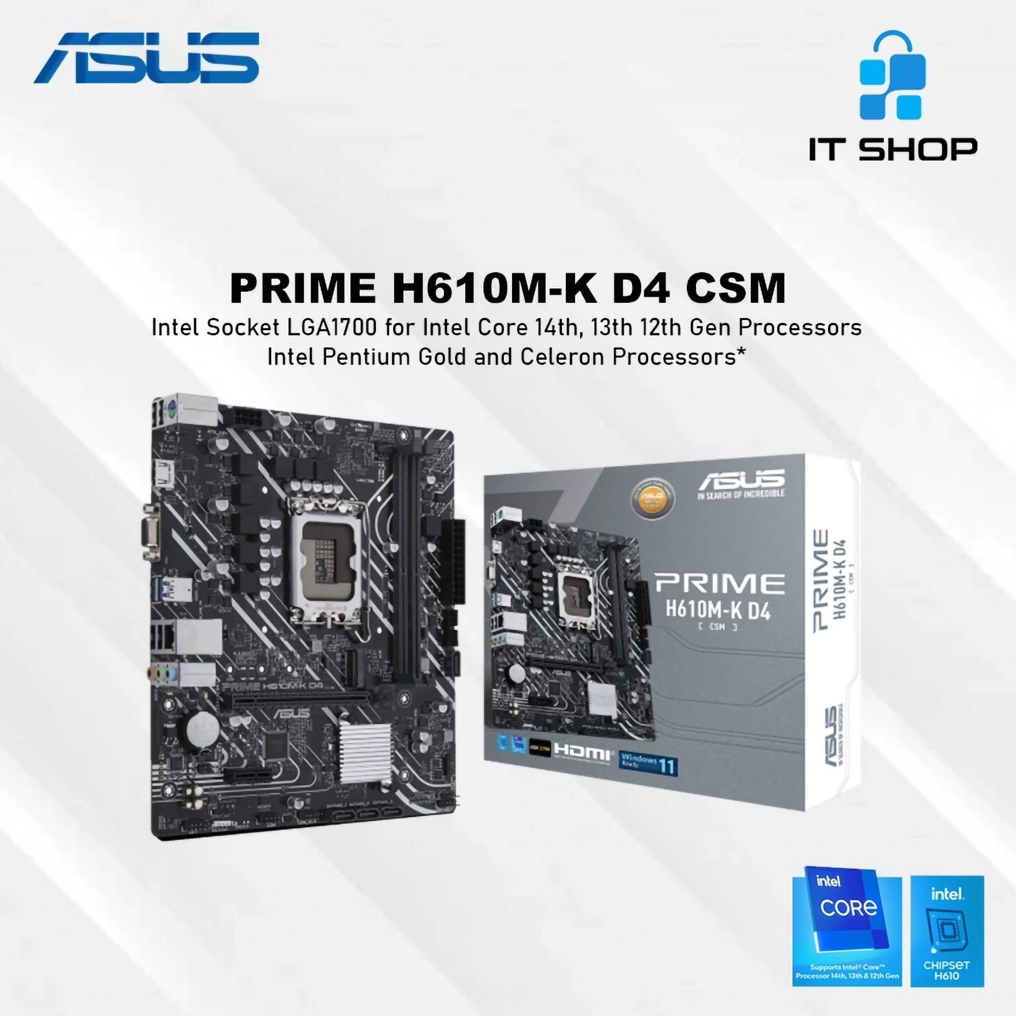 ASUS ASUS PRIME H610M-K D4 CSM