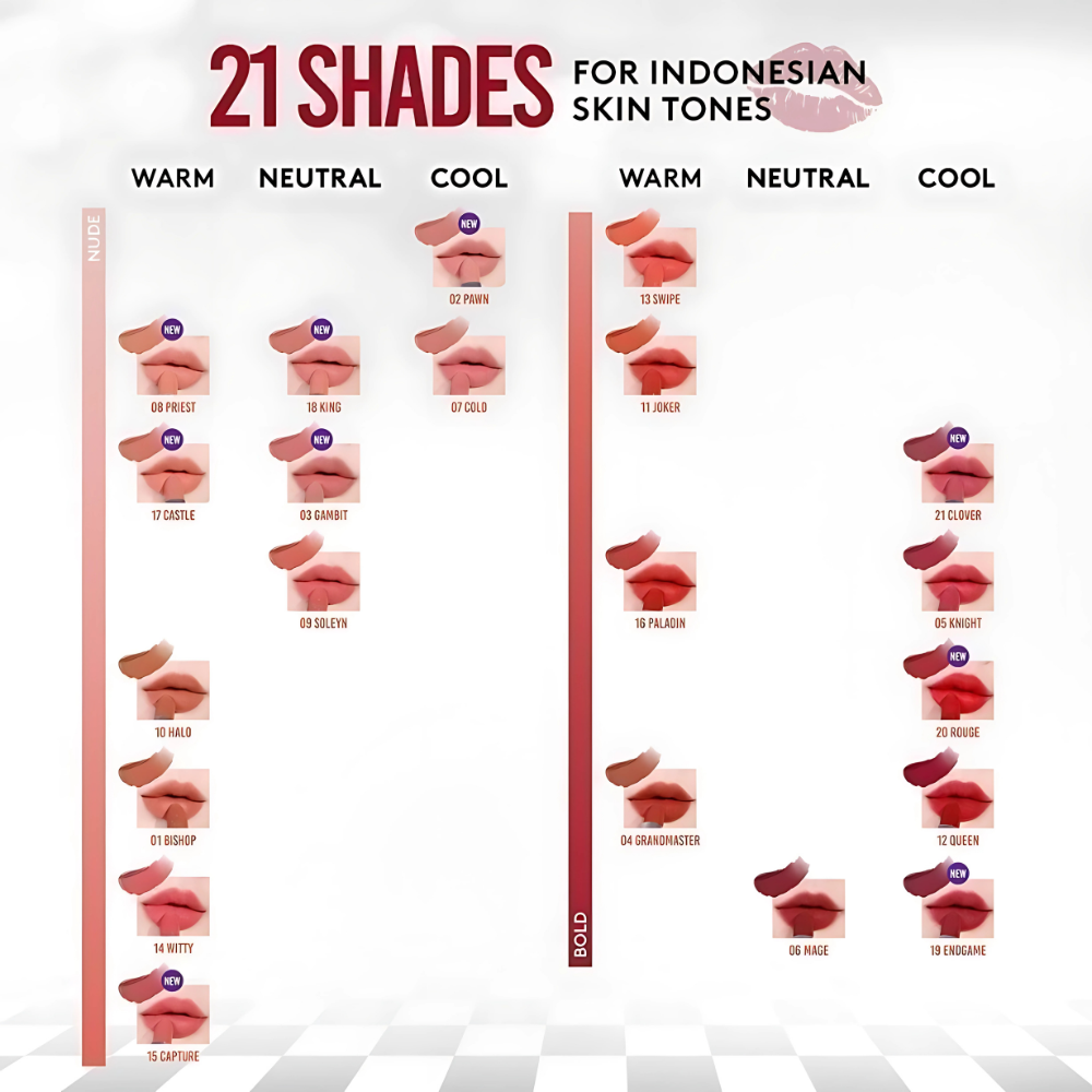 Royal Pesona Indonesia SOMETHINC Checkmatte Transferproof Lipstick 09 Soleyn