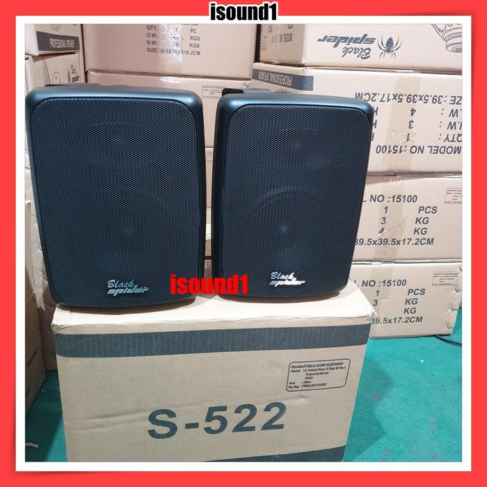  BlackSpider Speaker Pasif S-522