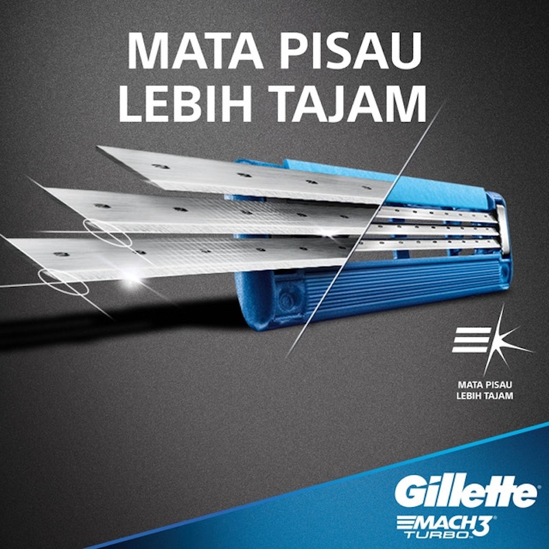 Gillette® MACH3® Turbo 3
