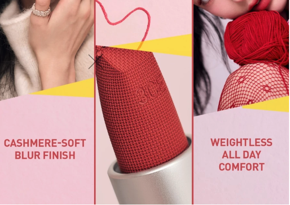 L’Oréal 3CE Cashmere Hug Lipstick 02 Pure Blending