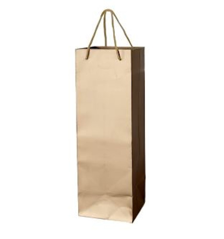 Paper Bag Botol / Wine Polos 2
