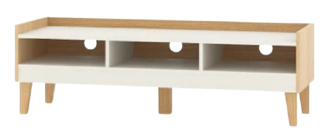 Anya-Living  Lucas TV Stand White-Beech 