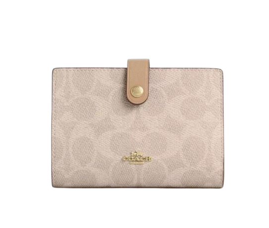 Coach 2 In 1 Wallet In Blocked Signature Canvas CBK54