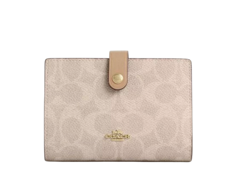 Coach 2 In 1 Wallet In Blocked Signature Canvas 1