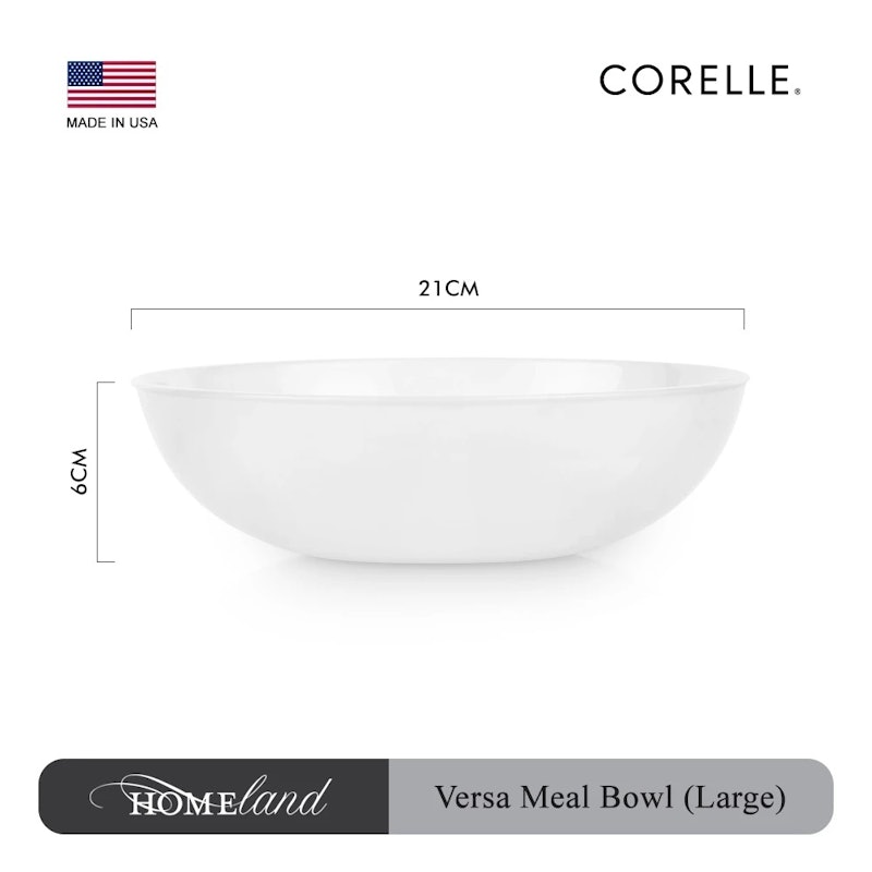 Corelle Winter White Versa Meal Bowl 1.4 liter 3