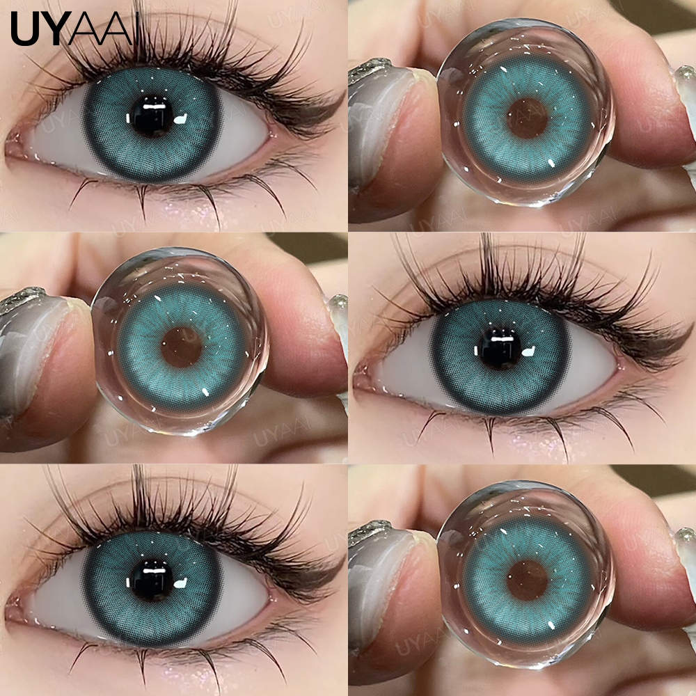  UYAAI Softlens Lensa Kontak Berwarna Sekali Pakai