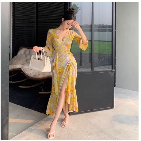 Newlan Yellow Flower  QZ087 