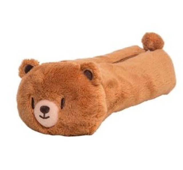 Wigglo Round Pencil Case Fluffy