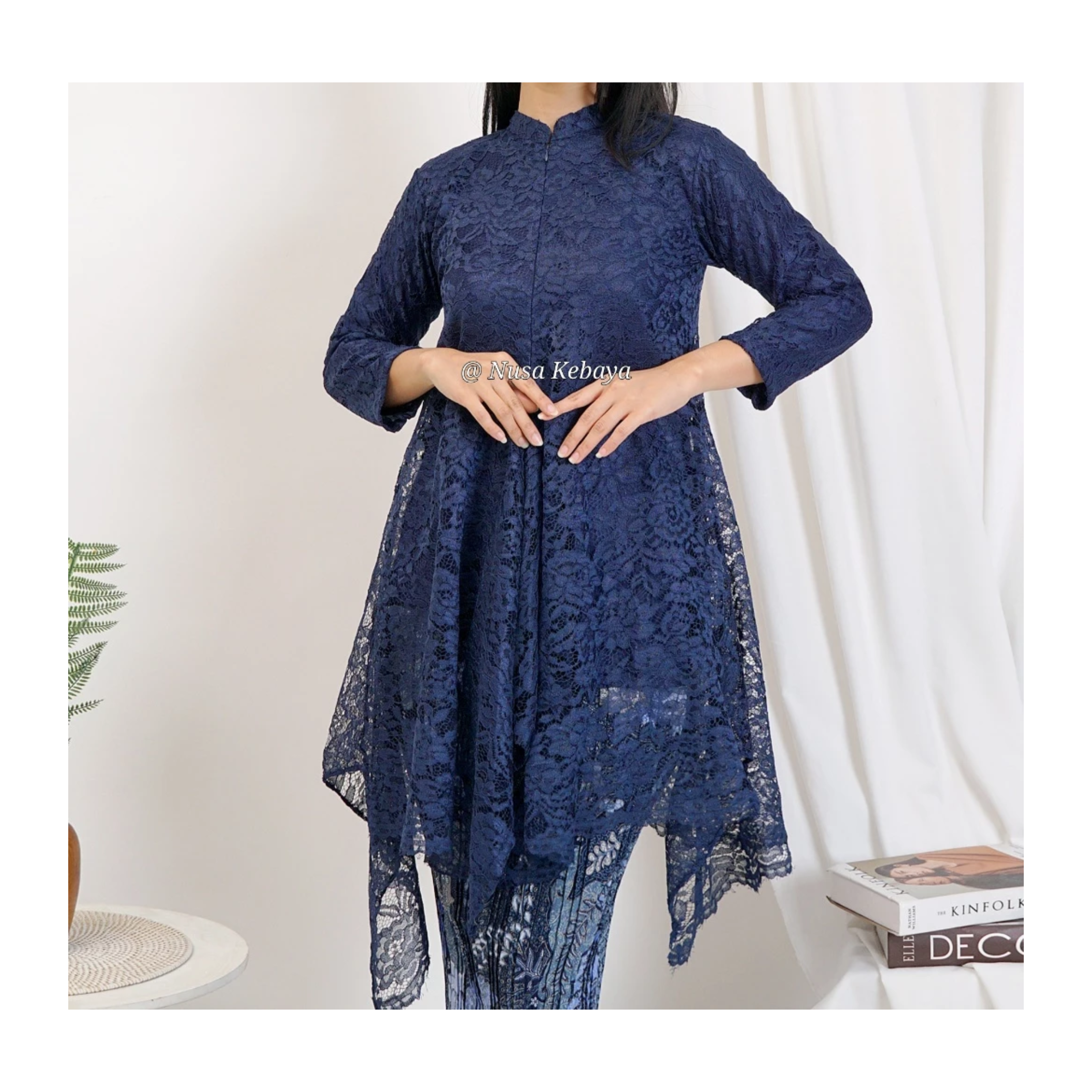  Nusa Kebaya Tunik Brukat Mauri