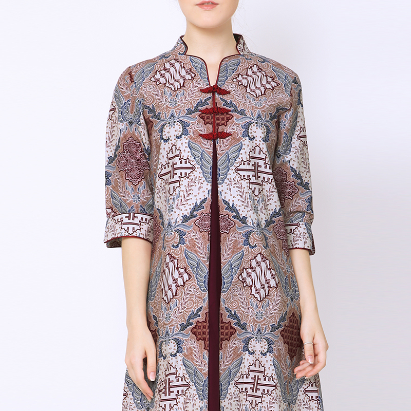  My Aksa Claressa Mahatma Batik Dress 