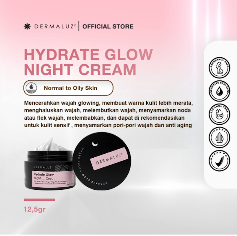 Dermaluz Hydrate Glow Night Cream 4
