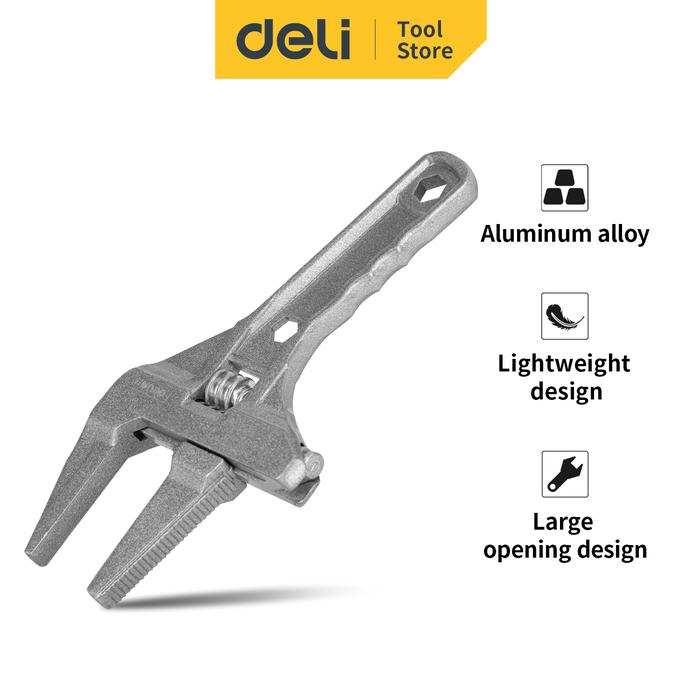 Deli Kunci Inggris Mini 16-68 mm 3